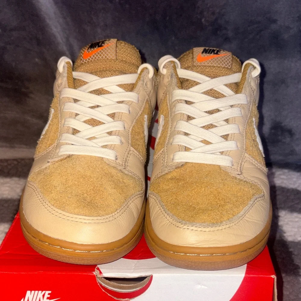 Nike Dunk Low Retro Waffle Wheat Size 8M/9.5W FZ4041-744 - Picture 5 of 11